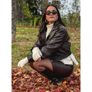 Mitaines Edelweiss - Beige