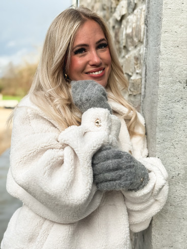 Gants Zoëlle - Gris foncé