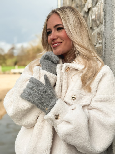 Gants Zoëlle - Gris foncé