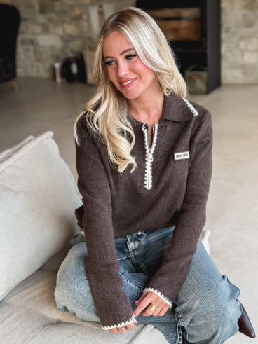 Pull Isalia - Chocolat Pull Isalia - Chocolat