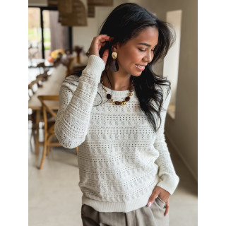 Pull Anja - blanc