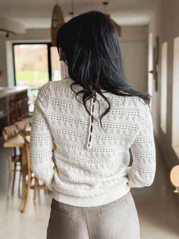 Pull Anja - blanc