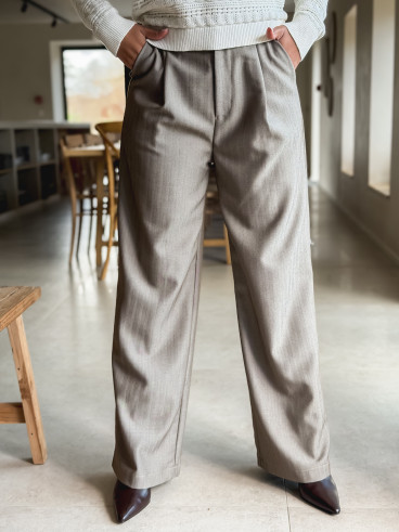 Pantalon Indiana - Taupe
