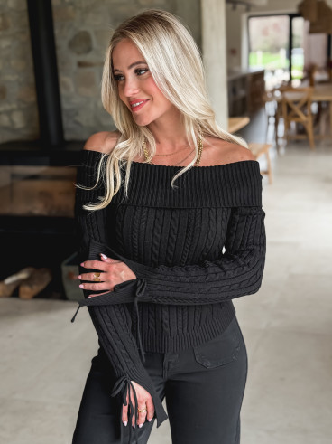 Pull Jayana - Noir Pull Jayana - Noir