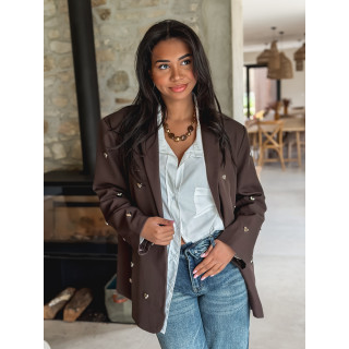 Blazer Klara - Chocolat