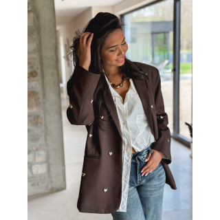 Blazer Klara - Chocolat
