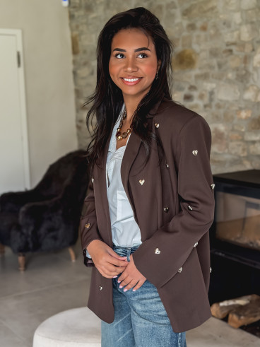 Blazer Klara - Chocolat