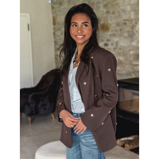 Blazer Klara - Chocolat