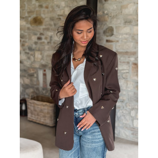 Blazer Klara - Chocolat