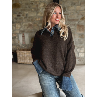 Pull Eloana - Chocolat