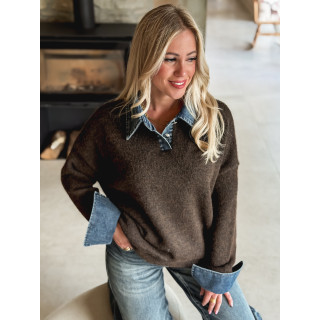 Pull Eloana - Chocolat