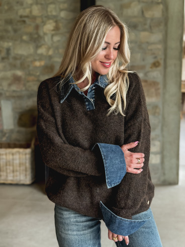 Pull Eloana - Chocolat