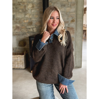Pull Eloana - Chocolat