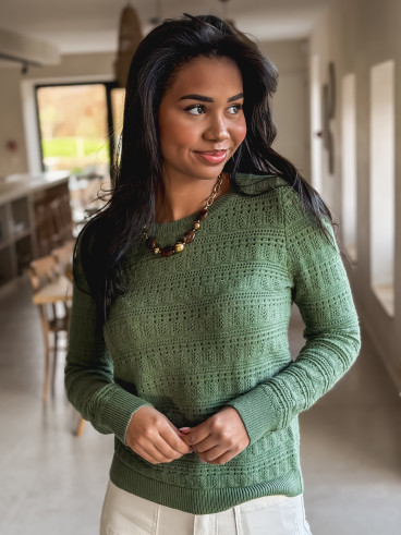 Pull Anja - Kaki Pull Anja - Kaki