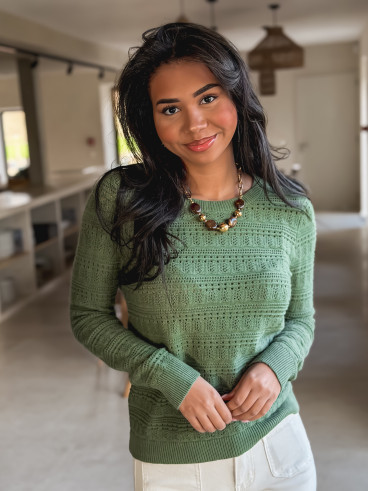 Pull Anja - Kaki Pull Anja - Kaki