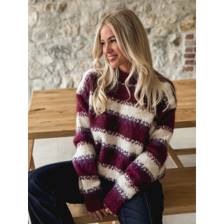 Pull Appolina - Bordeaux