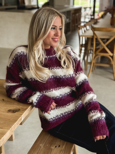Pull Appolina - Bordeaux