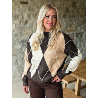 Pull Mélisse - Chocolat