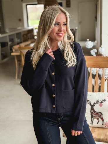 Gilet Ielena - Bleu marine