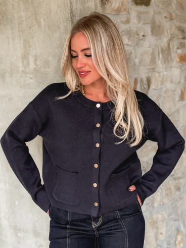 Gilet Ielena - Bleu marine