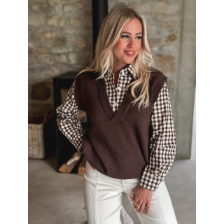 Pull Mahé - Chocolat