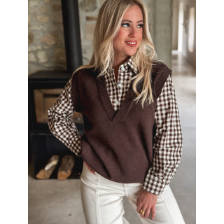 Pull Mahé - Chocolat