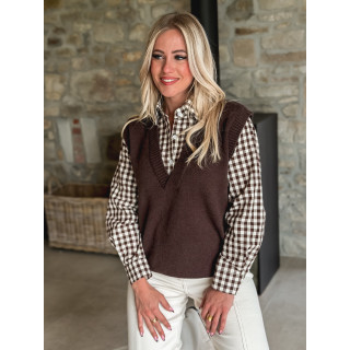 Pull Mahé - Chocolat