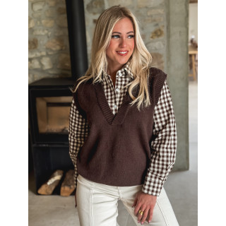 Pull Mahé - Chocolat