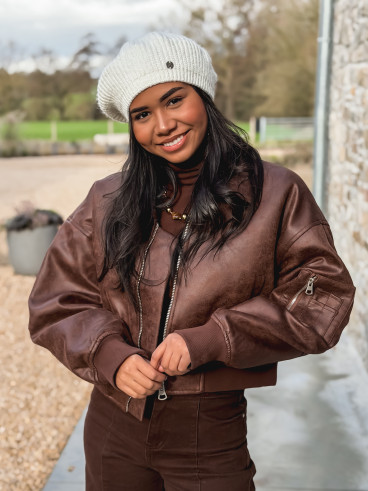 Bomber Kristina - Chocolat