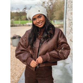 Bomber Kristina - Chocolat