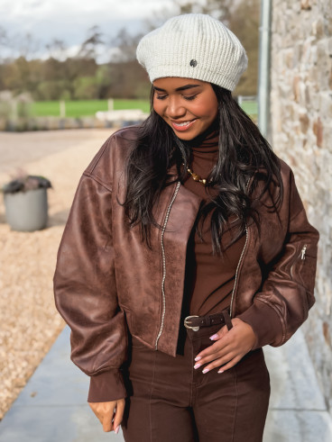 Bomber Kristina - Chocolat
