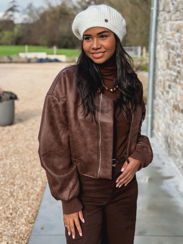Bomber Kristina - Chocolat