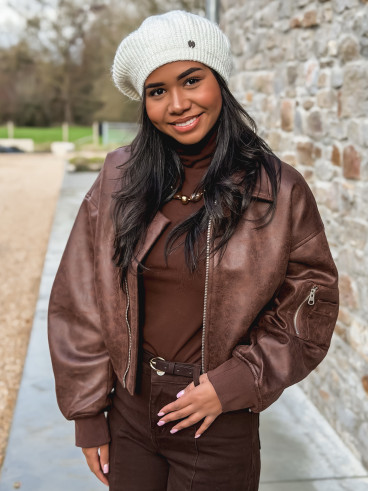 Bomber Kristina - Chocolat