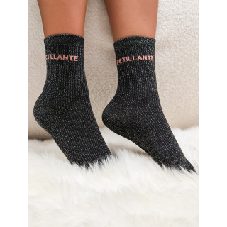 Chaussettes "Petillante" - Noir