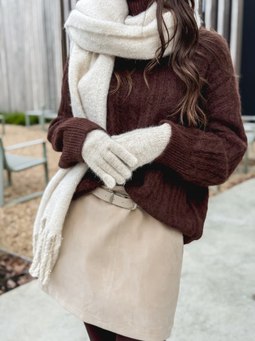 Gants Maléa - Beige