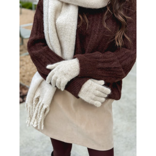 Gants Maléa - Beige