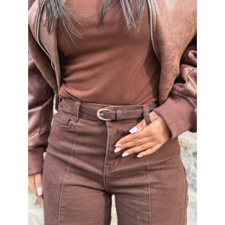 Ceinture Félicia - Chocolat