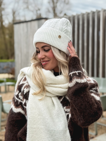 Bonnet Micha - Ecru Bonnet Micha - Ecru