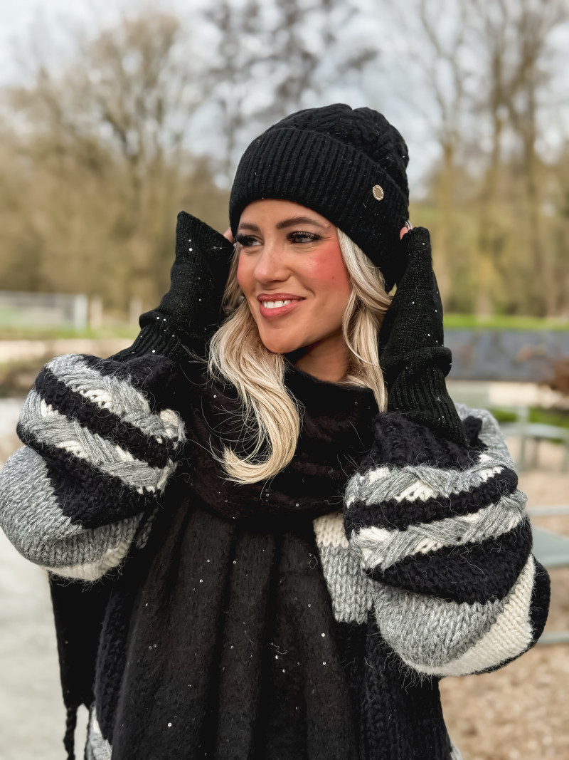 Bonnet Micha - Noir Bonnet Micha - Noir