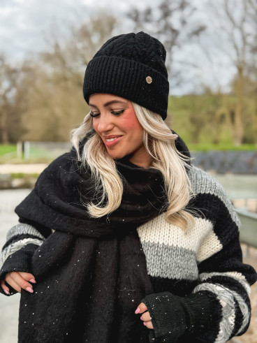 Bonnet Micha - Noir Bonnet Micha - Noir