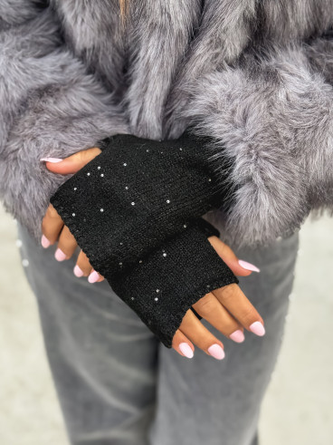 Mitaines Alcéa - Noir Mitaines Alcéa - Noir