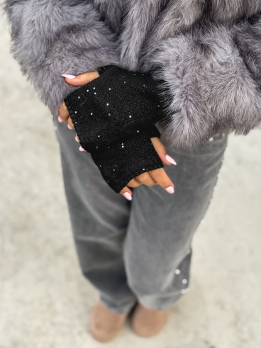 Mitaines Alcéa - Noir Mitaines Alcéa - Noir