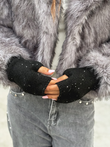 Mitaines Alcéa - Noir Mitaines Alcéa - Noir