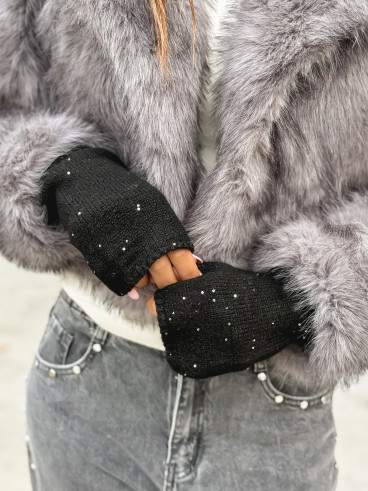 Mitaines Alcéa - Noir Mitaines Alcéa - Noir