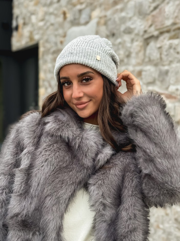 Bonnet Micha - Gris clair