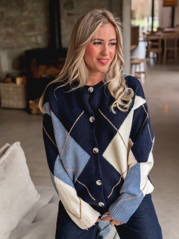 Gilet Oriana - Bleu marine