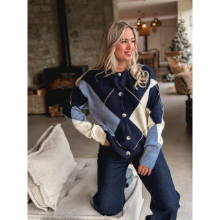 Gilet Oriana - Bleu marine