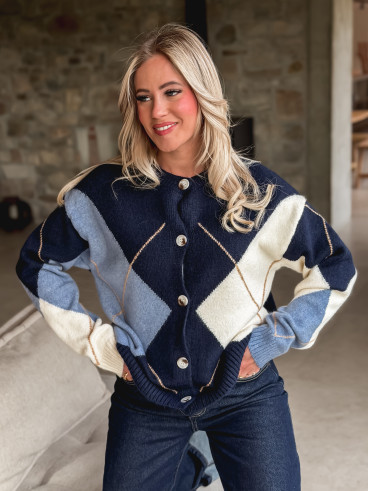 Gilet Oriana - Bleu marine Gilet Oriana - Bleu marine