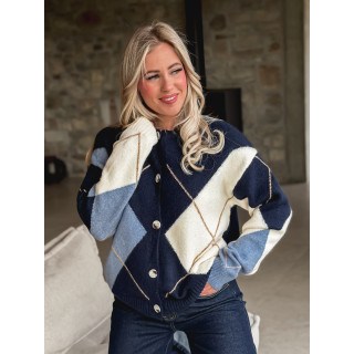 Gilet Oriana - Bleu marine