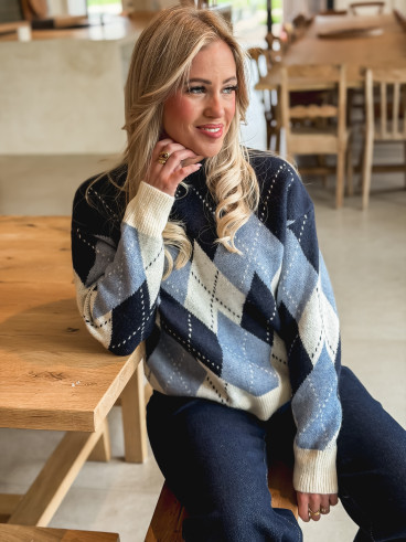 Pull Maëla - Bleu Pull Maëla - Bleu